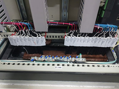 福建和特發電項目柜內掛牌、封堵閃光點